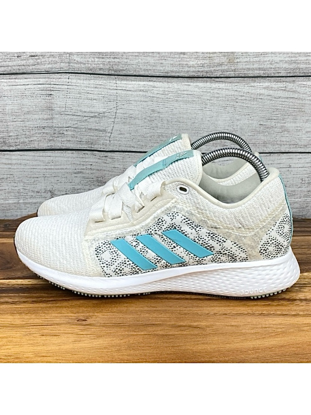 Adidas Edge Lux 4 White Blue Spirit Lifestyle Shoe FW9453 Women’s Sneaker Size 8